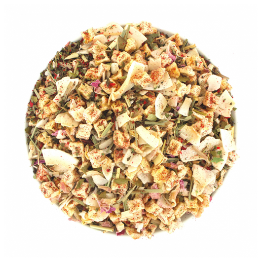 infusion, litchi, thé glacé, mélange français, thé