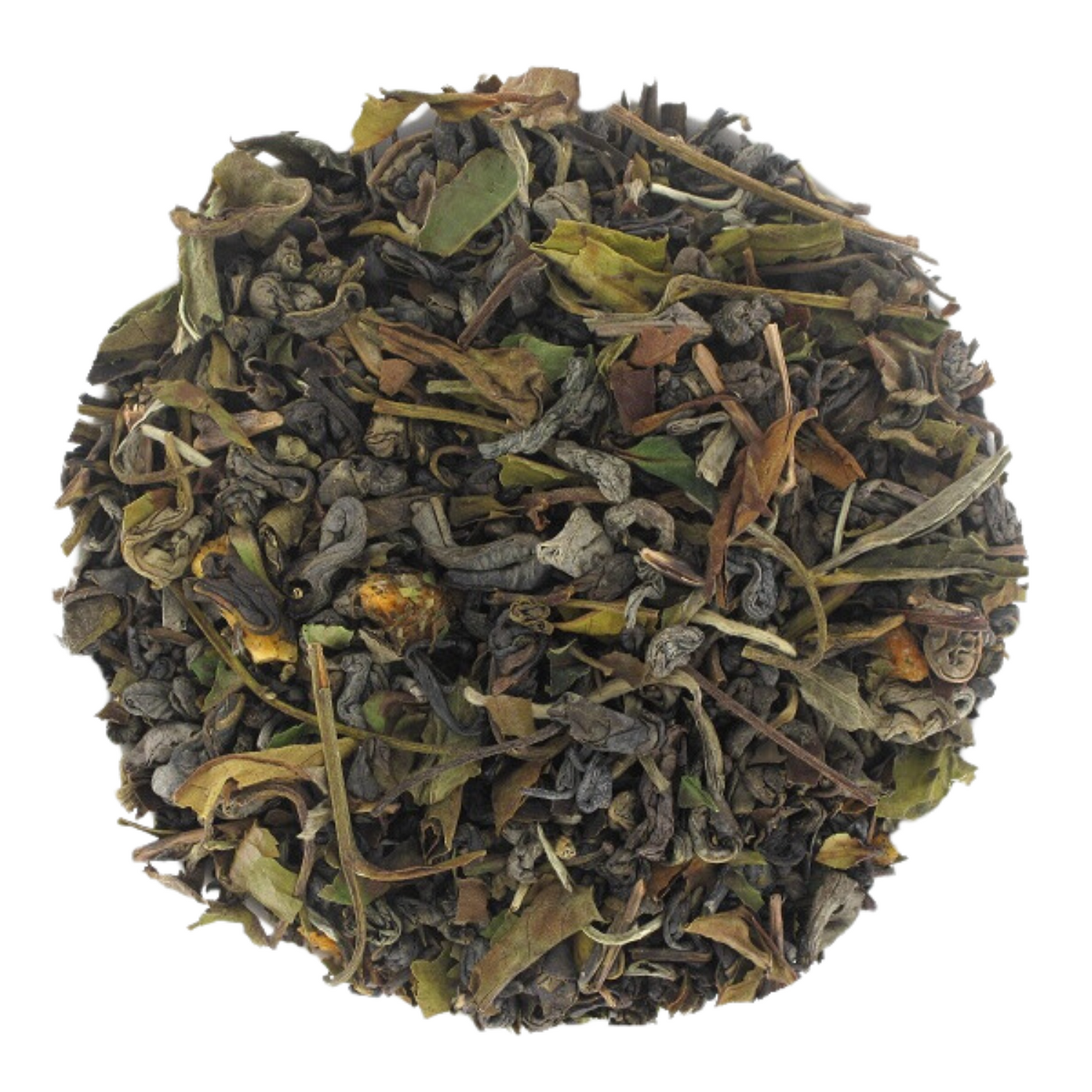 Mélange de thé vert et blanc, parfumé d'agrumes, d'ananas et de yuzu. Drainant et parfumé, à savourer toute la journée. monsalondethé