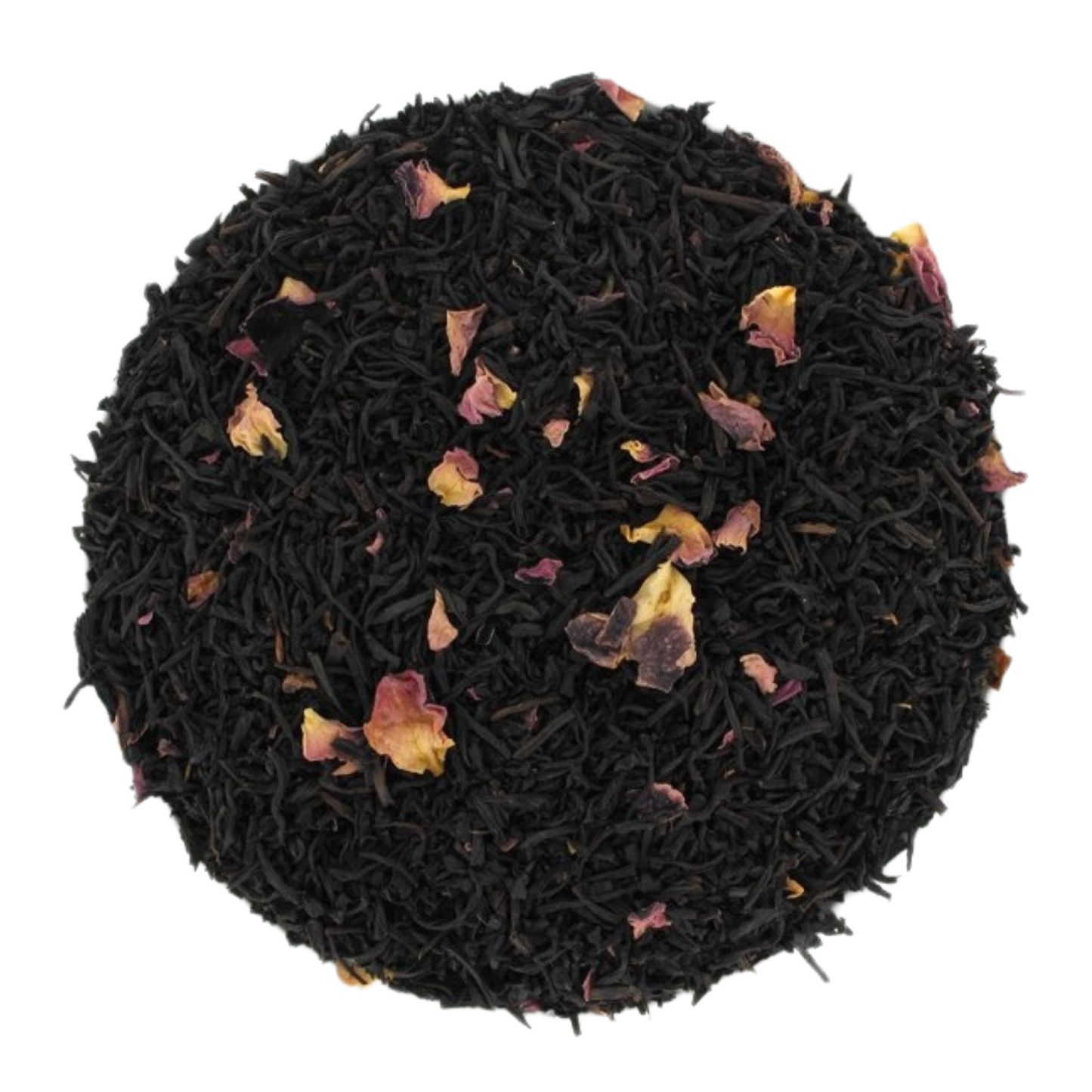 Thé noir de Chine, arômes, pétales de rose. monsalondethé infusion boutique