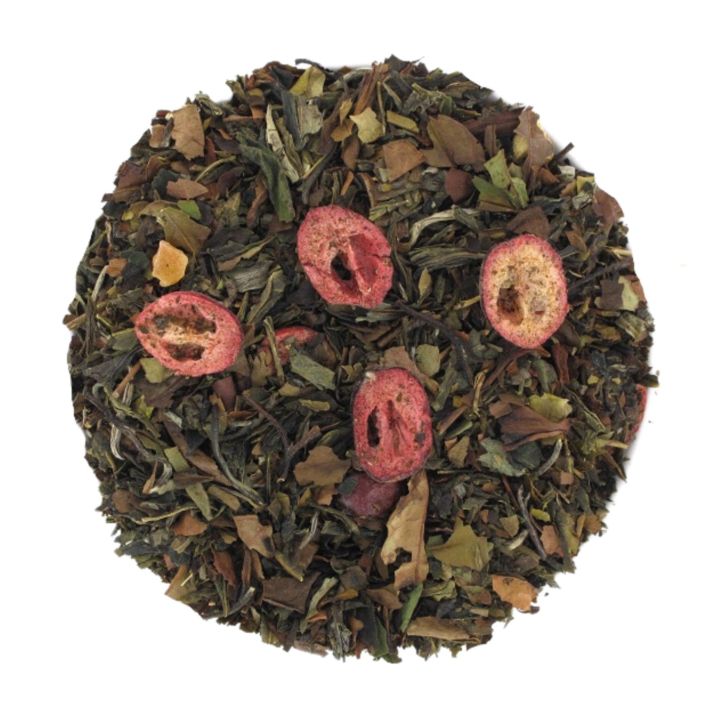 Thé blanc super fruits Goji, grenade & canneberge infusion monsalondethé, thé glacé, kiwi, fraise