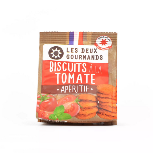 biscuit à la tomate, apéritif, producteur français